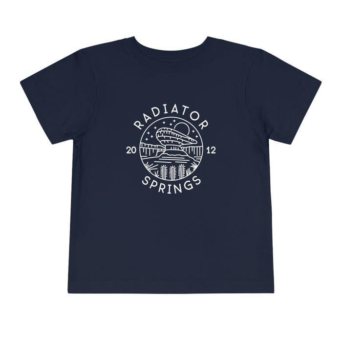 Radiator Springs Bella Canvas Toddler Short Sleeve Tee