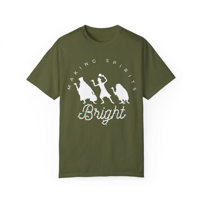 Making Spirits Bright Comfort Colors Unisex Garment-Dyed T-shirt