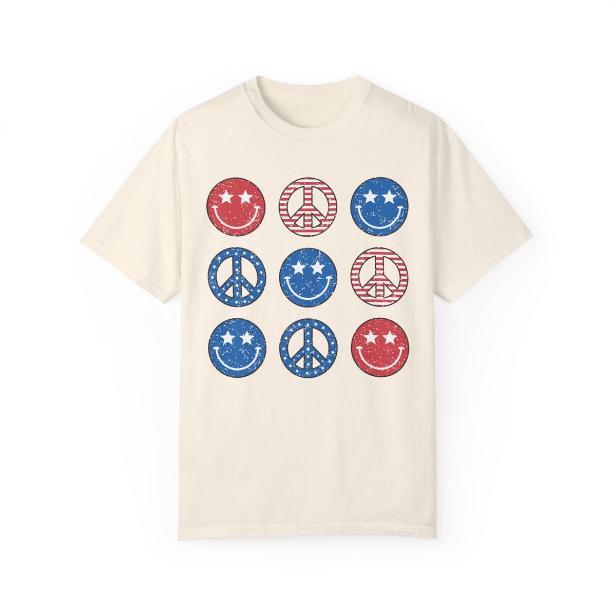 Patriotic Smiles Comfort Colors Unisex Garment-Dyed T-shirt