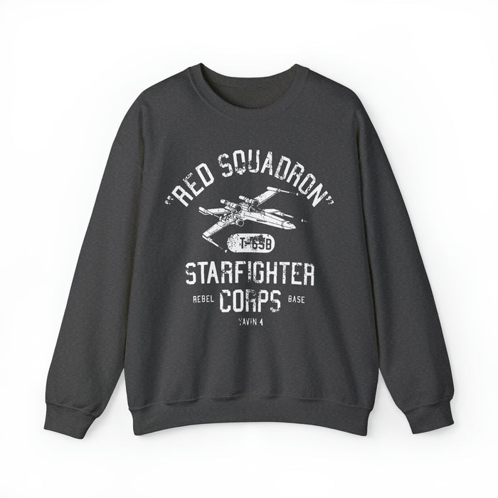 Red Squadron Starfighter Corps Gildan Unisex Heavy Blend™ Crewneck Sweatshirt