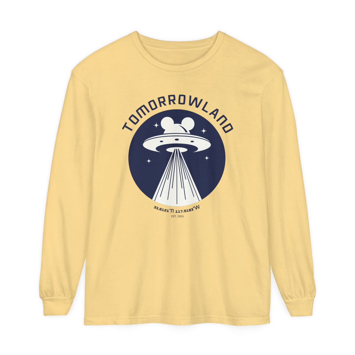 Tomorrowland Comfort Colors Unisex Garment-dyed Long Sleeve T-Shirt