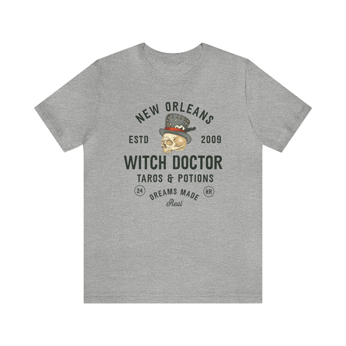 New Orleans Witch Doctor Bella Canvas Unisex Jersey Short Sleeve Tee