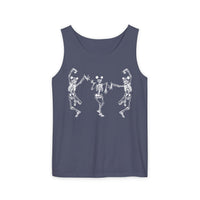 Dancing Skeletons Unisex Comfort Colors Garment-Dyed Tank Top