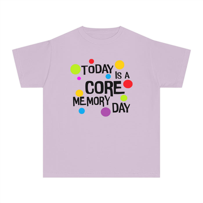 Core Memory Day Comfort Colors Youth Midweight Tee