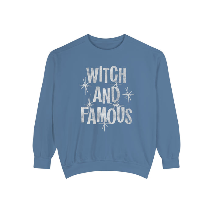 Witch and Famous Comfort Colors Unisex Garment-Dyed Sweatshirt