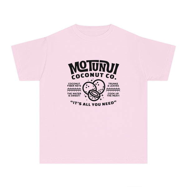 Motunui Coconut Company Comfort Colors Youth Midweight Tee
