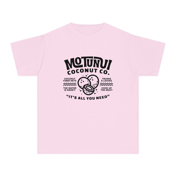 Motunui Coconut Company Comfort Colors Youth Midweight Tee