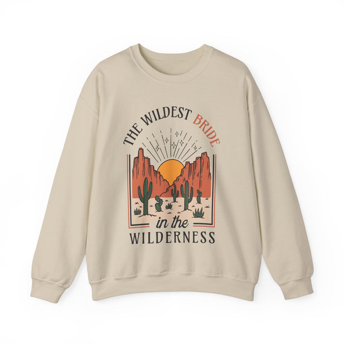 Wildest Bride In The Wilderness Unisex Heavy Blend™ Crewneck Sweatshirt