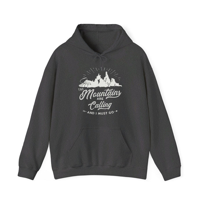 The Mountains Are Calling Gildan Unisex Heavy Blend™ Hooded Sweatshirt