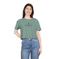 Florida It's One Hell of a Drug Women's Crop Tee