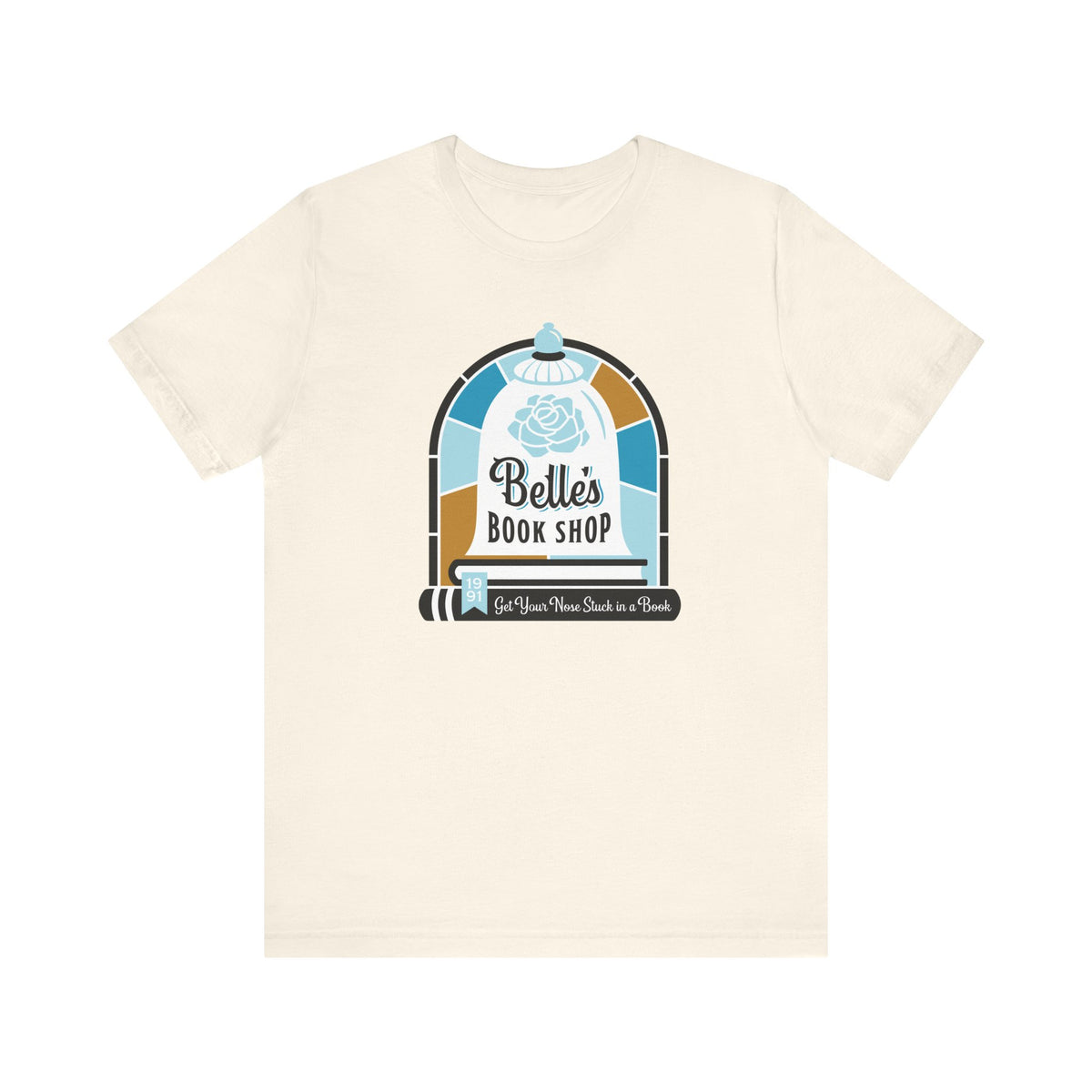 Belle's Book Shop Bella Canvas Unisex Jersey Short Sleeve Tee