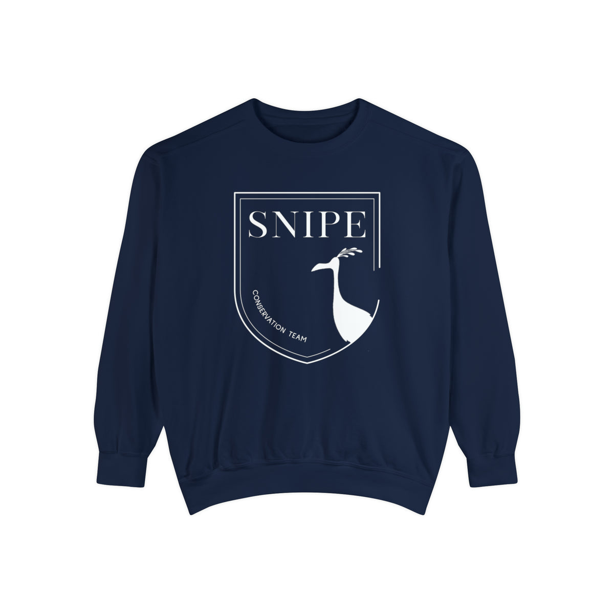 Snipe Conservation Team Comfort Colors Unisex Garment-Dyed Sweatshirt