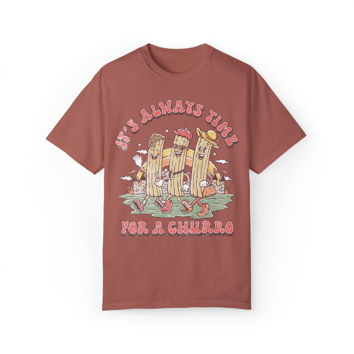 It's Always Time For A Churro Comfort Colors Unisex Garment-Dyed T-shirt