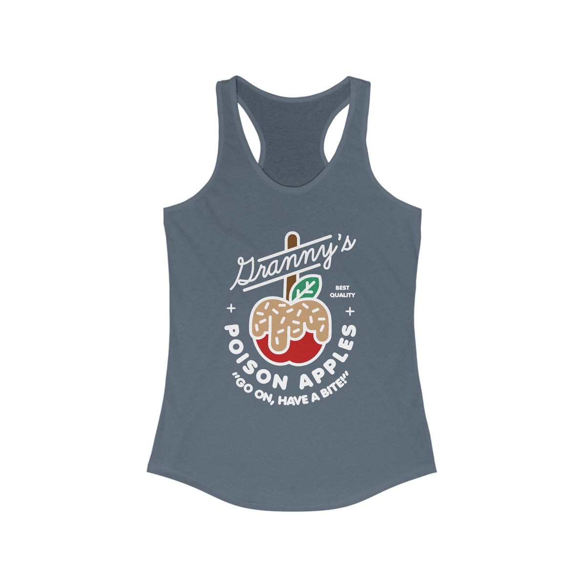 Granny's Poison Apples Women's Next Level Ideal Racerback Tank