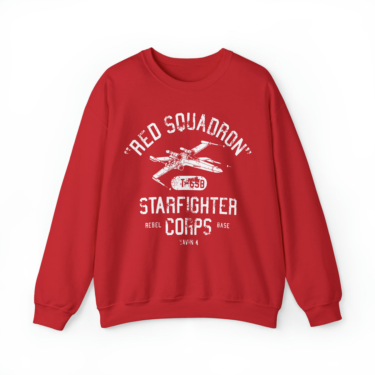 Red Squadron Starfighter Corps Gildan Unisex Heavy Blend™ Crewneck Sweatshirt