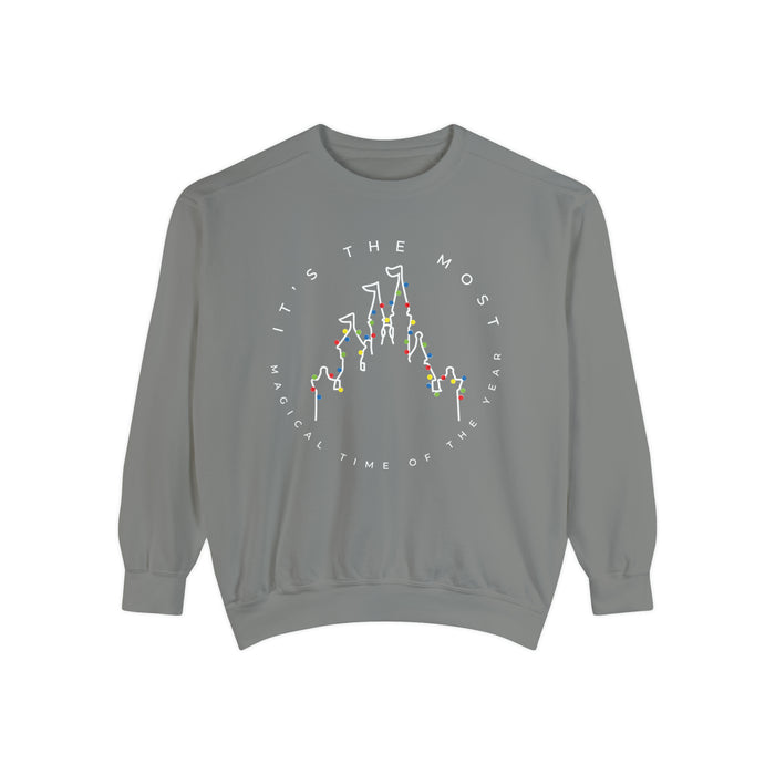 Most Magical Time Of The Year Comfort Colors Unisex Garment-Dyed Sweatshirt