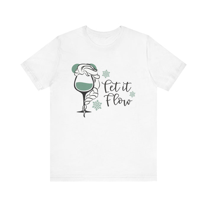 Let It Flow Bella Canvas Unisex Jersey Short Sleeve Tee