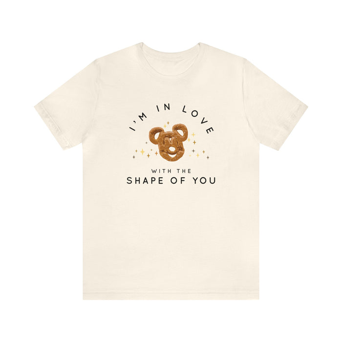 I'm In Love With The Shape Of You Bella Canvas Unisex Jersey Short Sleeve Tee