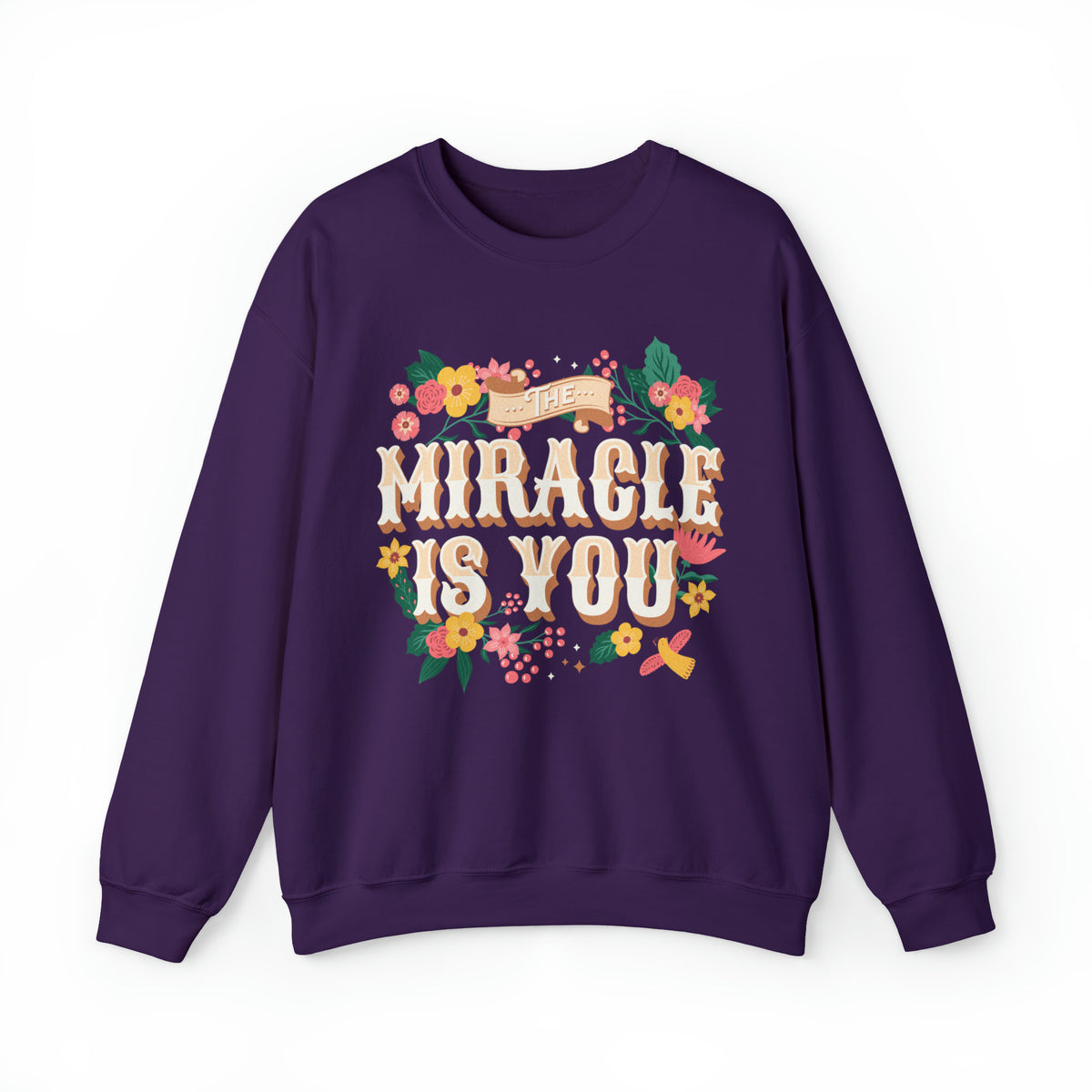 The Miracle Is You Gildan Unisex Heavy Blend™ Crewneck Sweatshirt