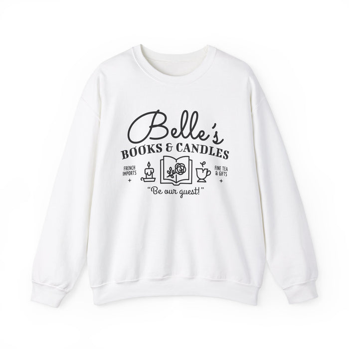 Belle's Books & Candles Gildan Unisex Heavy Blend™ Crewneck Sweatshirt