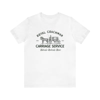 Royal Coachman Carriage Service Bella Canvas Unisex Jersey Short Sleeve Tee