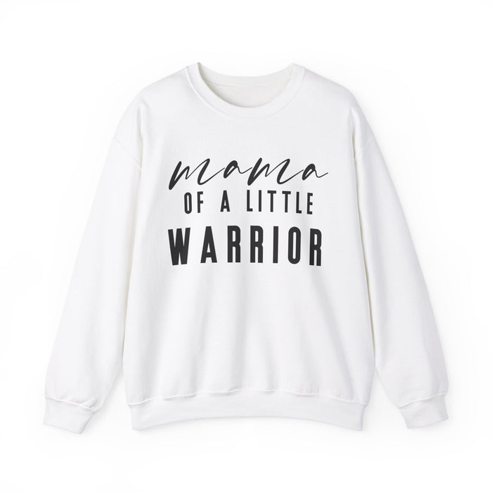 Mama of a Little Warrior Gildan Unisex Heavy Blend™ Crewneck Sweatshirt