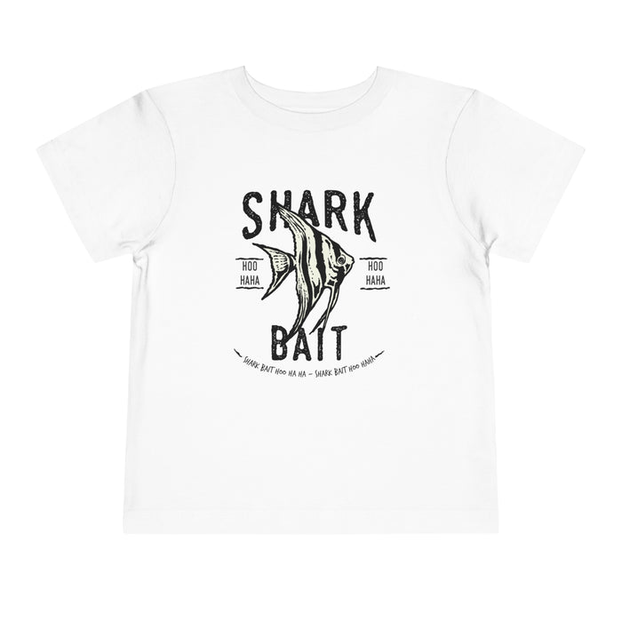 Shark Bait Hoo Haha Bella Canvas Toddler Short Sleeve Tee