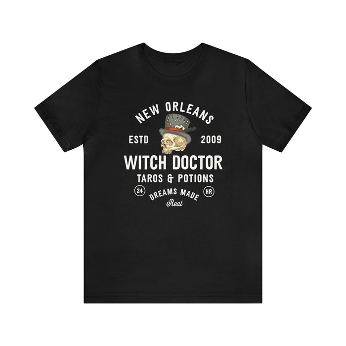 New Orleans Witch Doctor Bella Canvas Unisex Jersey Short Sleeve Tee