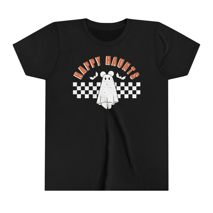 Happy Haunts Bella Canvas Youth Short Sleeve Tee