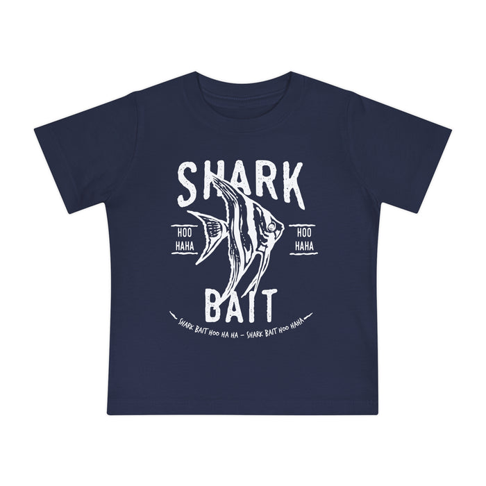 Shark Bait Hoo Haha Bella Canvas Baby Short Sleeve T-Shirt