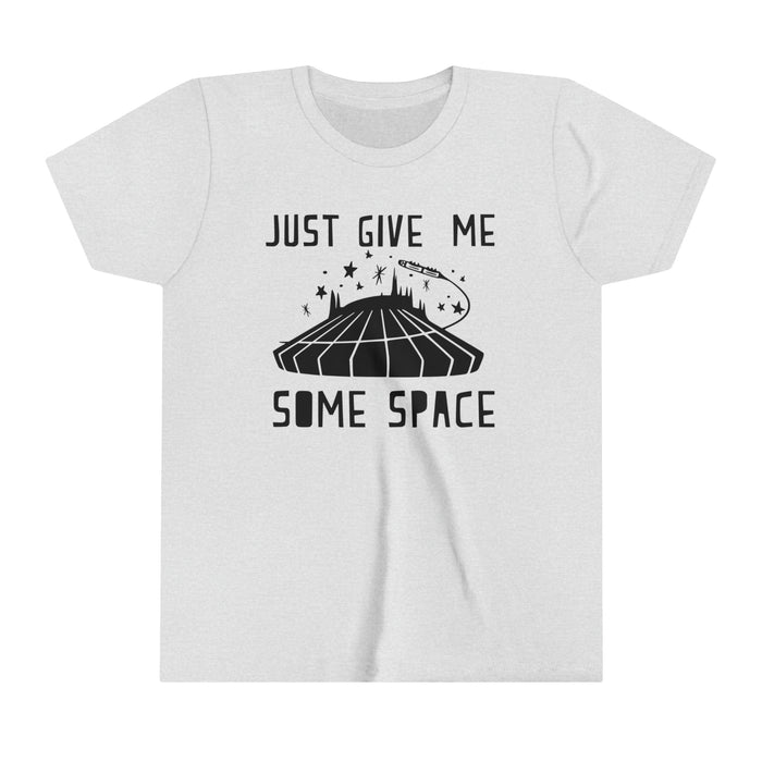 Just Give Me Some Space Bella Canvas Youth Short Sleeve Tee