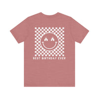 Best Birthday Ever Bella Canvas Youth Short Sleeve Tee