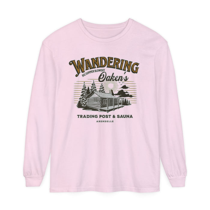 Wandering Oaken’s Trading Post Comfort Colors Unisex Garment-dyed Long Sleeve T-Shirt