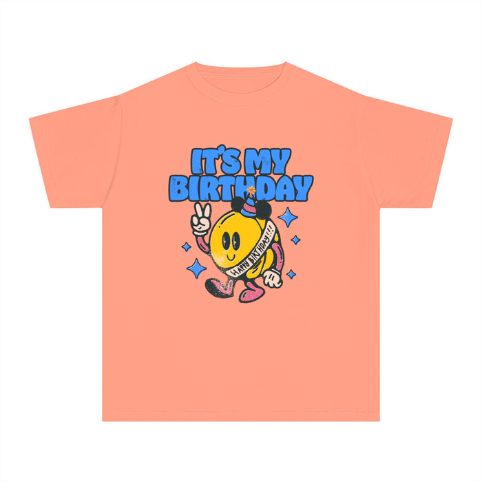 It's My Birthday Comfort Colors Youth Midweight Tee