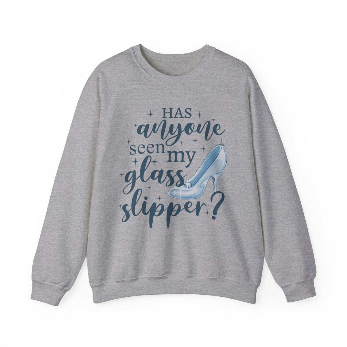 Has Anyone Seen My Glass Slipper Gildan Unisex Heavy Blend™ Crewneck Sweatshirt