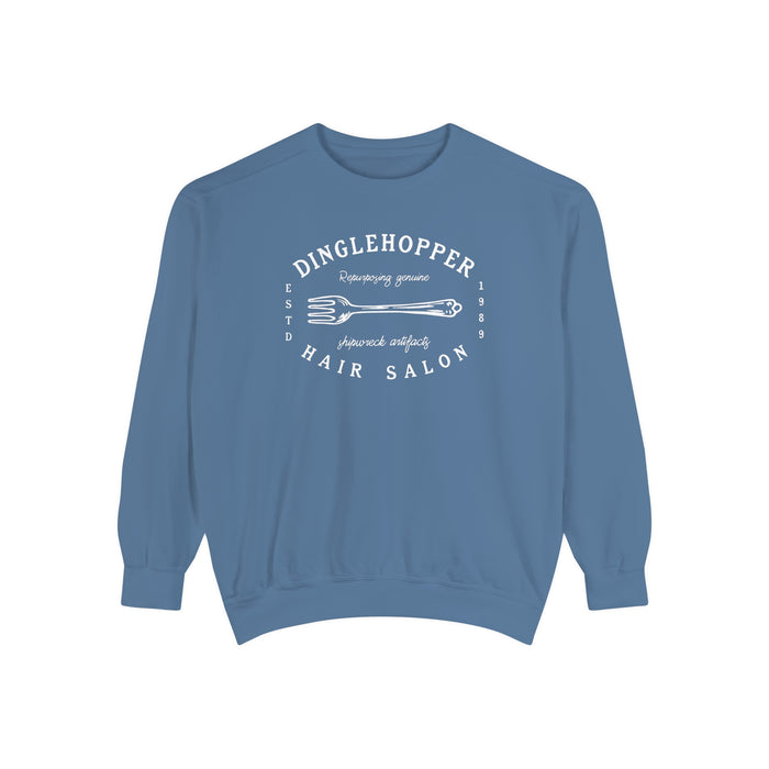 Dinglehopper Hair Salon Comfort Colors Unisex Garment-Dyed Sweatshirt