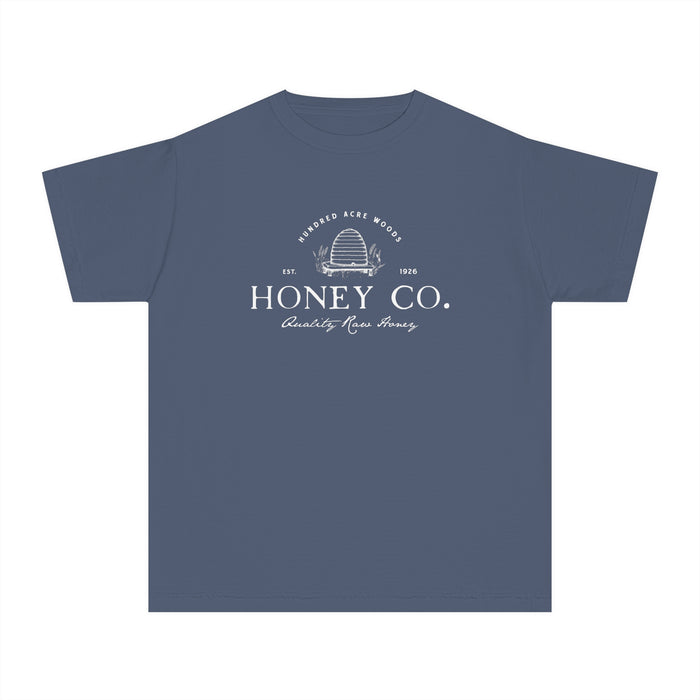 Hundred Acre Woods Honey Co. Comfort Colors Youth Midweight Tee