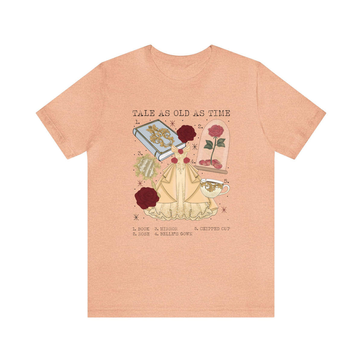 Tale As Old As Time Bella Canvas Unisex Jersey Short Sleeve Tee