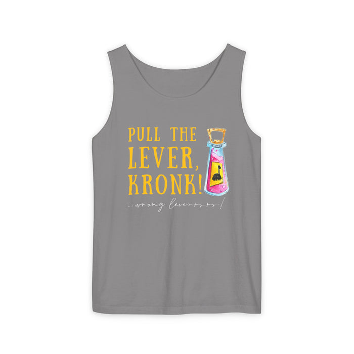 Pull The Lever Kronk Unisex Comfort Colors Garment-Dyed Tank Top