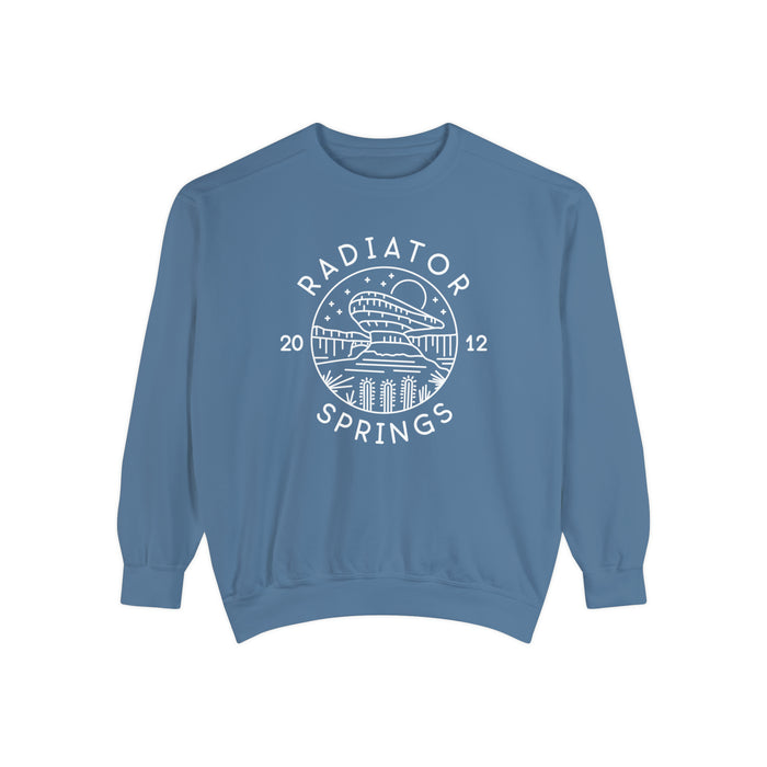 Radiator Springs Comfort Colors Unisex Garment-Dyed Sweatshirt