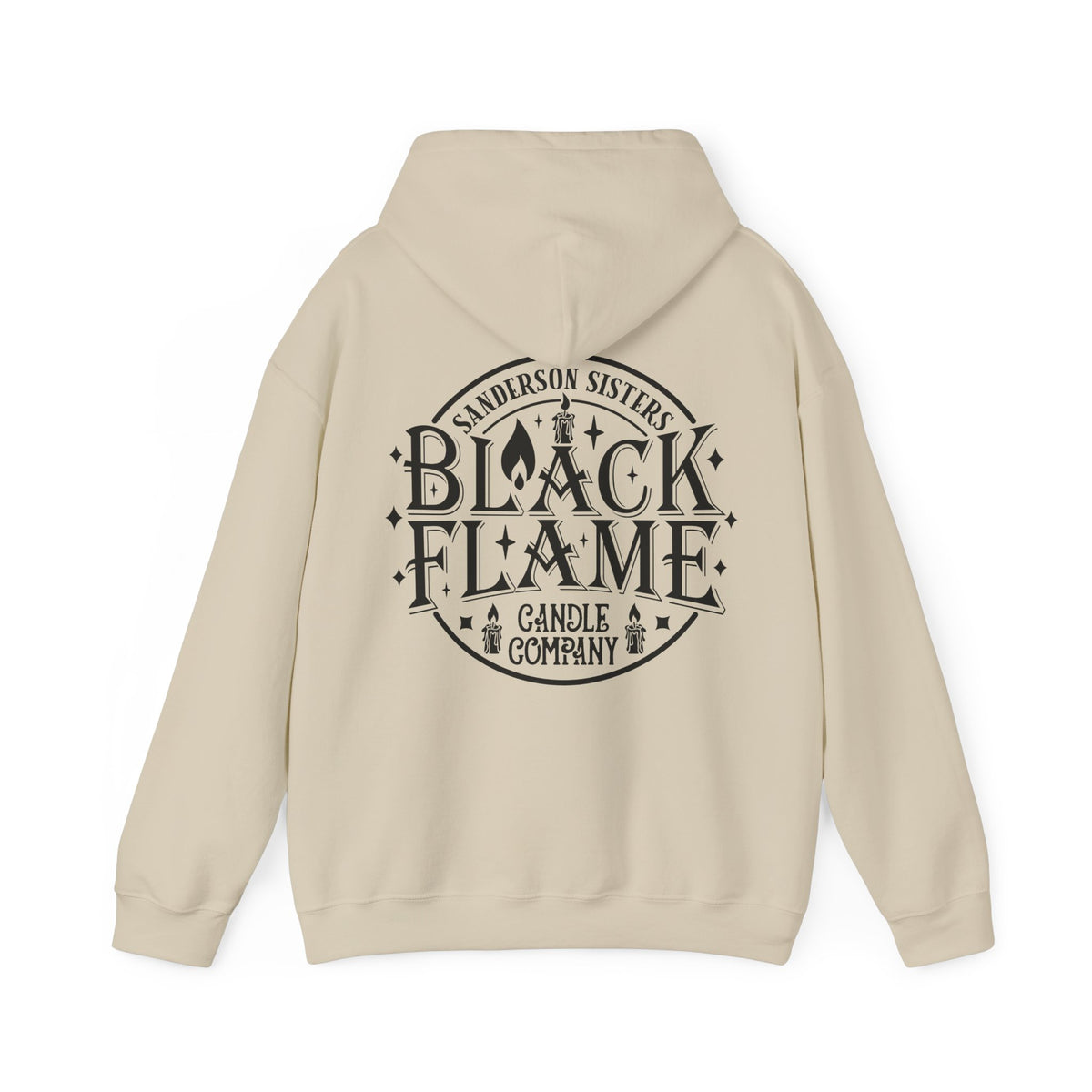 Black Flame Candle Gildan Unisex Heavy Blend™ Hooded Sweatshirt