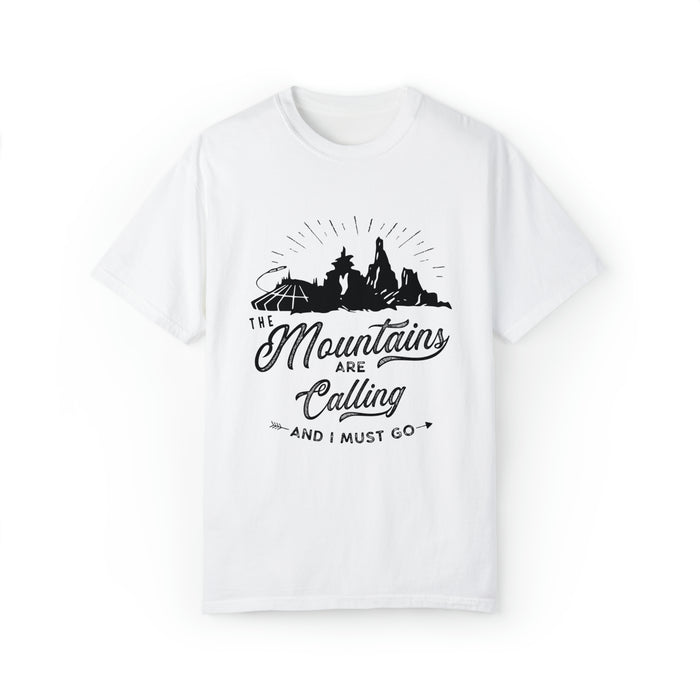 The Mountains Are Calling Comfort Colors Unisex Garment-Dyed T-shirt