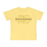 PEW PEW PEW Bella Canvas Baby Short Sleeve T-Shirt