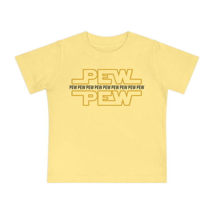 PEW PEW PEW Bella Canvas Baby Short Sleeve T-Shirt