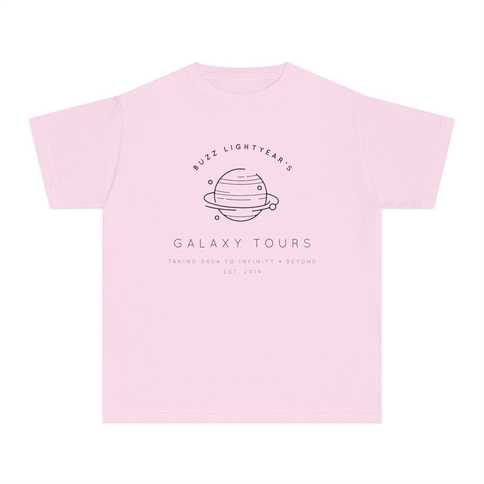 Lightyear's Galaxy Tours Comfort Colors Youth Midweight Tee