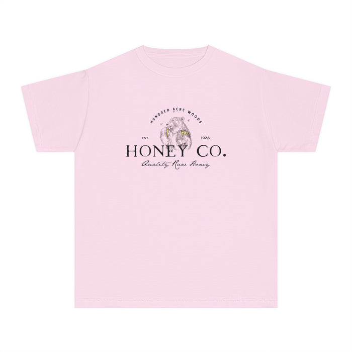 Hundred Acre Woods Honey Co. Comfort Colors Youth Midweight Tee