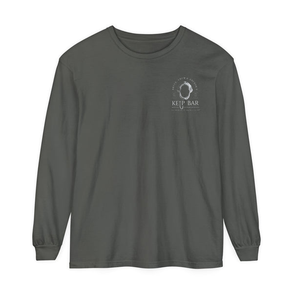 Bruce, Chum & Anchor's Kelp Bar Comfort Colors Unisex Garment-dyed Long Sleeve T-Shirt