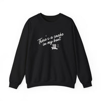 There's A Snake In My Boot Gildan Unisex Heavy Blend™ Crewneck Sweatshirt