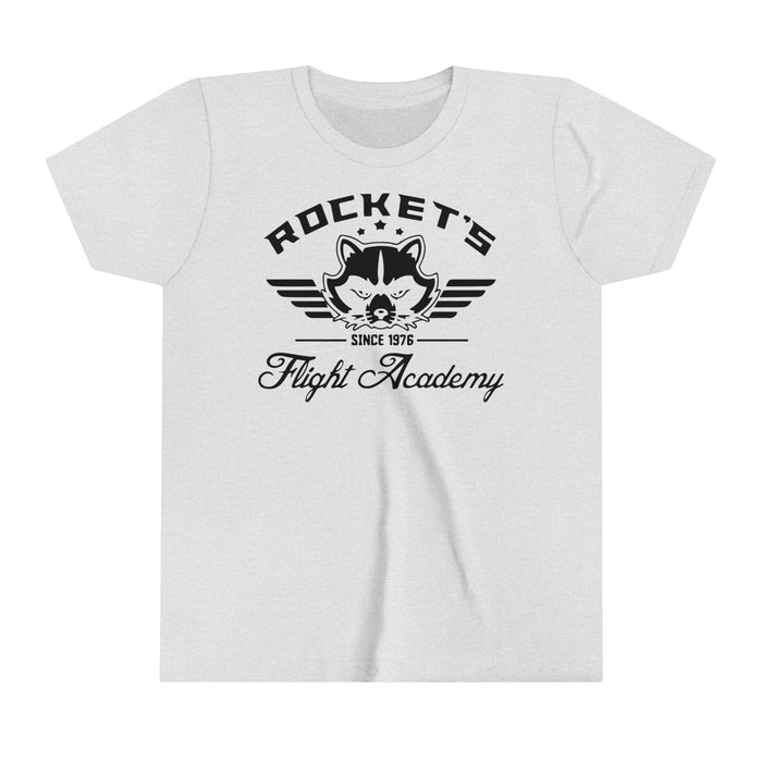 Rocket's Flight Academy Post Bella Canvas Youth Short Sleeve Tee