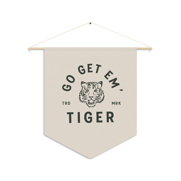 Go Get Em' Tiger Wall Pennant